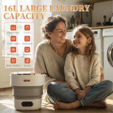 Mini Portable Washing Machine for Home and Travel