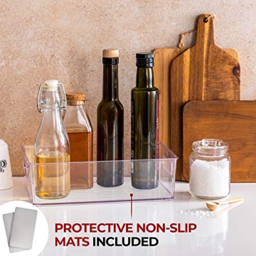 Fridge Organizer Bins by Fullstar for Smart Kitchen Storage