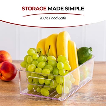 Fridge Organizer Bins by Fullstar for Smart Kitchen Storage