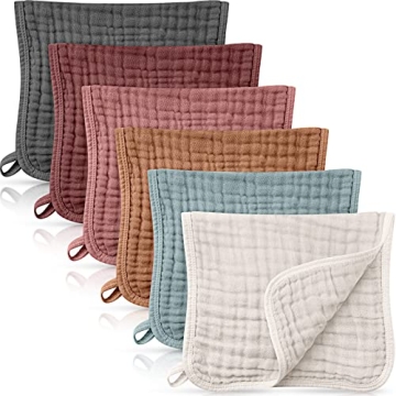 Irenare Large Burp Cloths Cotton Essentials for New Parents