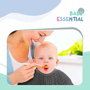 Irenare Large Burp Cloths Cotton Essentials for New Parents