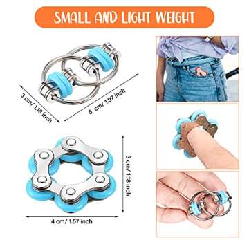 Hicarer 8-Piece Fidget Toys Set - Fun & Functional Fidgeting If All Ages