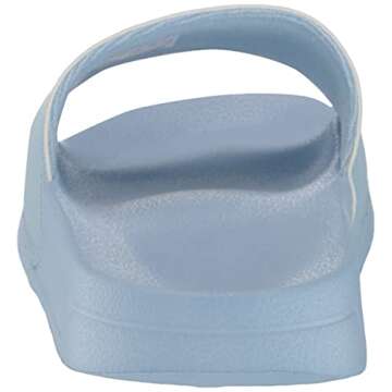 adidas Originals Women's Adilette Lite Slides in Clear Sky