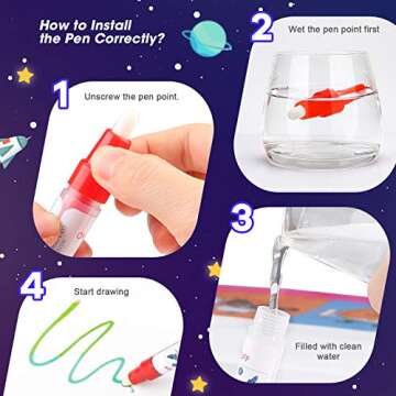 Water Doodle Mat - Mess-Free Creative Toy for Kids