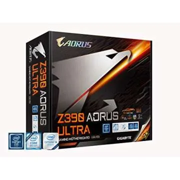GIGABYTE Z390 AORUS ULTRA (Intel LGA1151/Z390/ATX/3xM.2 Thermal Guard/Onboard AC Wi-Fi/RGB Fusion/Ga...