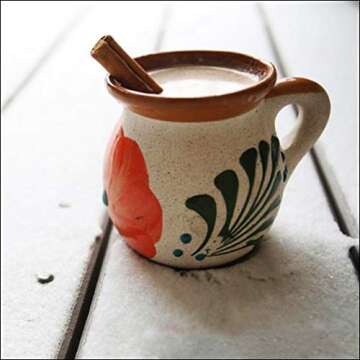 Pinole Blue - Atole Blend, Organic Blue Corn Mix, All-Natural, Traditional, Instant Hispanic Drink, Served Warm or Cold, Rich in Antioxidants, Complex Carbs, Vegan-Friendly, Gluten-Free (12.7 Ounces)