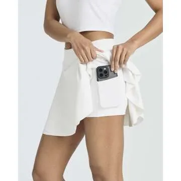 Versatile 3 Pack Women's Layered Ruffle Tennis Skorts