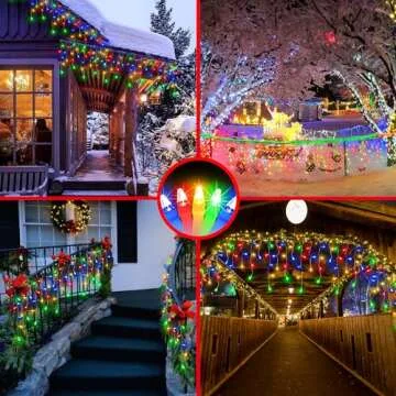 648 LED Christmas Lights with Timer & 8 Modes for Holidays
