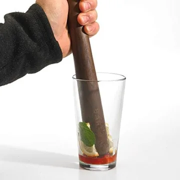 Barfly 12-Inch Deluxe Wood Muddler - Essential Bartending Tool