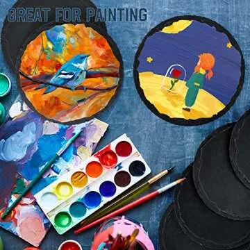 GOH DODD Slate Coaster Set - 13 Personalized Drink Coasters