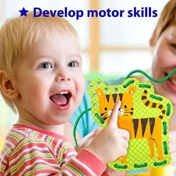 KRAFUN Lacing Card Kit for Kids Arts & Crafts