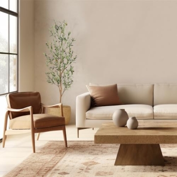 Bellacat Faux Olive Tree 6ft - Elegant Indoor Décor