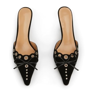 olomisa Kitten Heels - Stylish & Comfortable Mules for Women