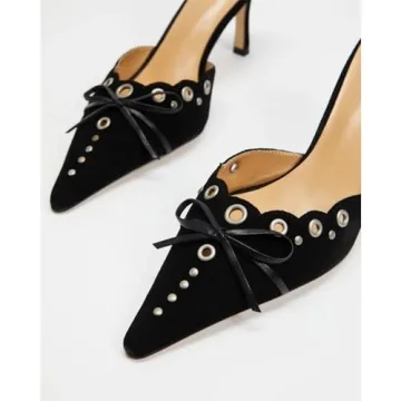 olomisa Kitten Heels - Stylish & Comfortable Mules for Women