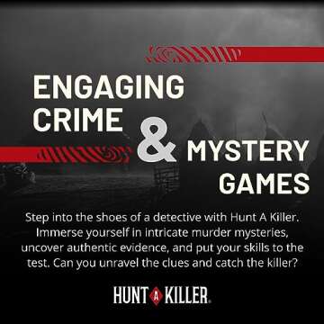 Hunt A Killer: Dead on The Vine - Solve a Murder at a Winery, Interactive Unsolved Mysteries Game, Mystery Box for Game Night, Murder Mysteries Card, Puzzle, and Board Games, for Ages 14+