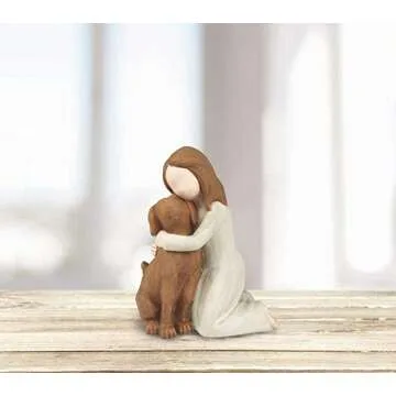 Hand-Painted Friendship Memorial Figurines