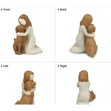 Hand-Painted Friendship Memorial Figurines
