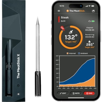 MeatStick X Wireless Thermometer for Grilling and Smoking