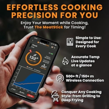 MeatStick X Wireless Thermometer for Grilling and Smoking