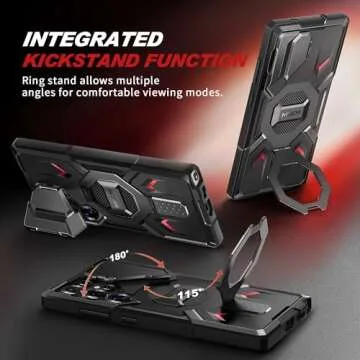 TONGATE Magnetic Stand for Galaxy S25 Ultra - Strong Protection