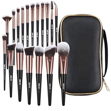 18 Pcs Professional Makeup Brush Set with Case
