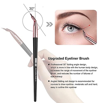 18 Pcs Professional Makeup Brush Set with Case