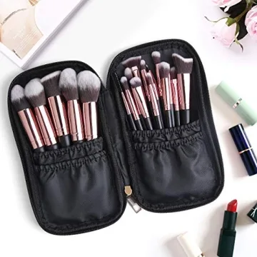 18 Pcs Professional Makeup Brush Set with Case
