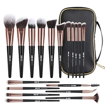 18 Pcs Professional Makeup Brush Set with Case