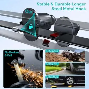 Wireless Car Charger, 15W Auto-Clamping Charger Mount, Air Vent Car Charging Holder for iPhone 15 14 13 12 11 Pro Max Plus Mini X Xr Xs, Samsung S23 S22 S21 S20 Note 20, Google, LG, etc