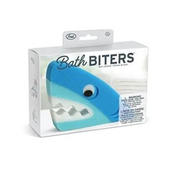 Genuine Fred Bath Biters Shark Sponge for Kids Fun