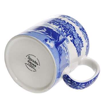 Spode (Spode) Mugs Blue 250cc Blue Italian bli5110 – X