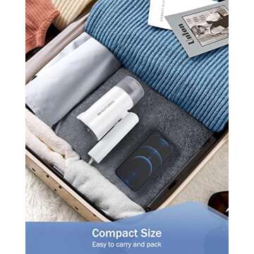 BEAUTURAL Steamer for Clothes and Fabric Shaver