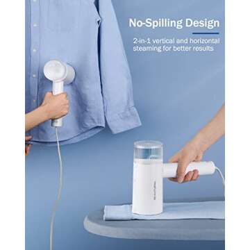 BEAUTURAL Steamer for Clothes and Fabric Shaver