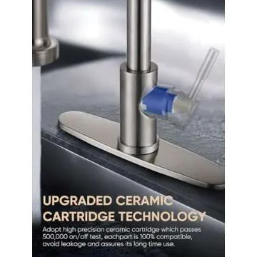 Premium Cobbe Kitchen Faucet with Pull Down Sprayer