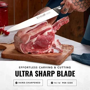 Cutluxe Turkey Carving Knife Set for Precise Cutting