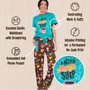 Lazy One Women's Pajama Set - Cozy & Cute Sleepwear