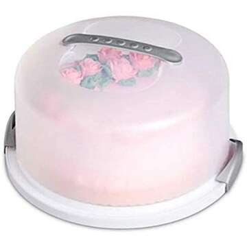 STERILITE Cake Server, 1 pack, White