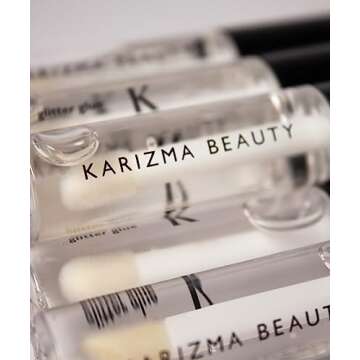 Cosmetic Glitter Glue, The Original Peel Off Formula. KARIZMA Beauty. Face Chunky Glitter Glue Adhesive Body Cosmetic Makeup Glitter Primer
