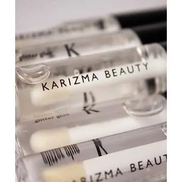 Cosmetic Glitter Glue, The Original Peel Off Formula. KARIZMA Beauty. Face Chunky Glitter Glue Adhesive Body Cosmetic Makeup Glitter Primer