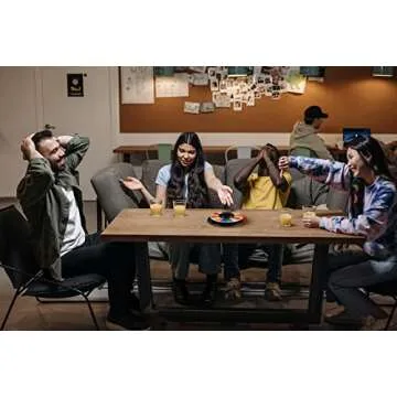 AZDVZD 8" Prize Wheel - Customizable Dry Erase Game Spinner