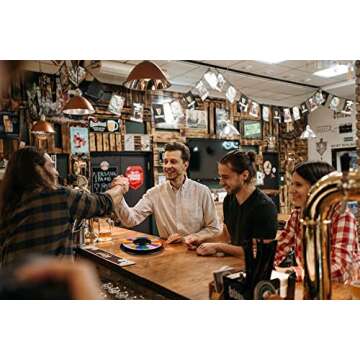 AZDVZD 8" Prize Wheel - Customizable Dry Erase Game Spinner