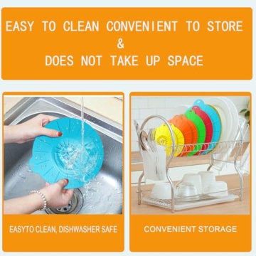 Reusable Silicone Lids for Microwave and Food Storage