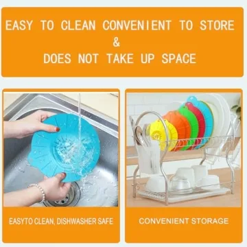 Reusable Silicone Lids for Microwave and Food Storage