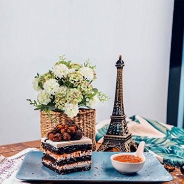 Artificial Hydrangea Silk Flowers White for Weddings & Home