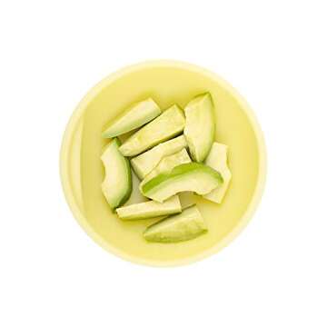 Olababy 100% Silicone Suction Bowl with Lid for Independent Feeding | First Stage Self Feeding Essential for Toddlers and Kids| Baby Led Weaning Snack Feeder | Food Container and Storage |