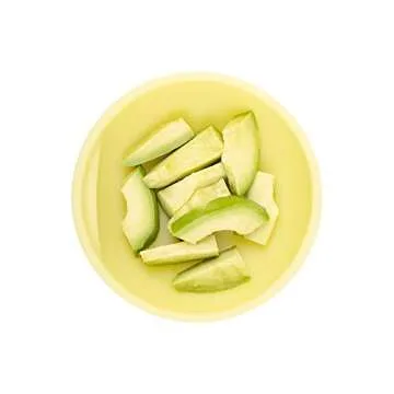 Olababy 100% Silicone Suction Bowl with Lid for Independent Feeding | First Stage Self Feeding Essential for Toddlers and Kids| Baby Led Weaning Snack Feeder | Food Container and Storage |