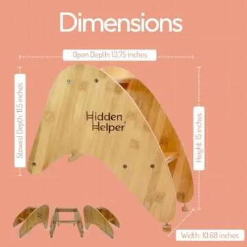 Multifunctional Hidden Helper Toddler Step Stool