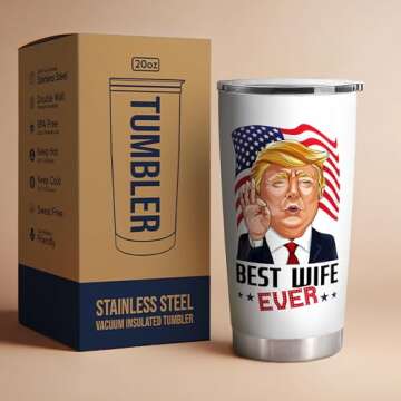 Gifts for Wife from Husband - Wife Gifts - Wedding Anniversary, Birthday Gifts for Wife - Valentines Day Gifts for Wife, Wife Valentines Day Gifts - Romantic I Love You Gifts for Her - 20 Oz Tumbler