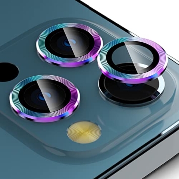imluckies Colorful Camera Lens Protector for iPhone 14 Pro Max