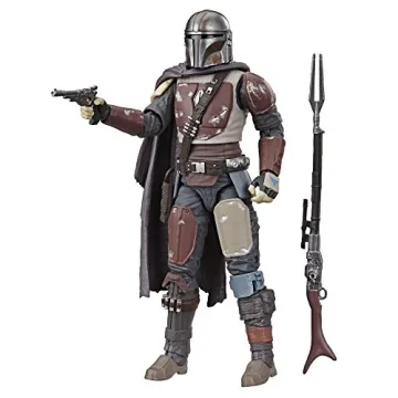 Mandalorian Action Figure for Star Wars Fans - 6" Collectible